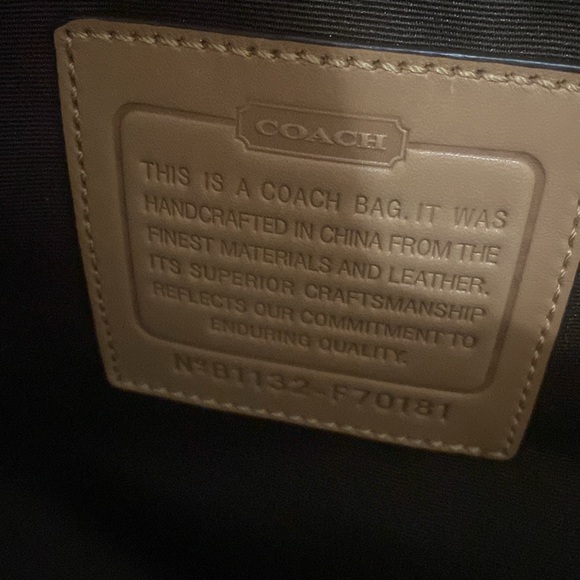 Coach F70181 signature Hudson Commuter Bag - Picture 11 of 13